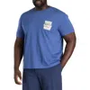Vineyard Vines Big & Tall Chill Cooler Graphic Tee In Moonshine