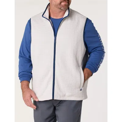 Vineyard Vines Big & Tall Navigator Vest In Stone