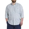 Vineyard Vines Big & Tall On-the-go Check Sport Shirt In Blue