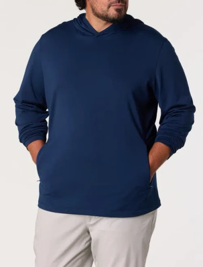 Vineyard Vines Big & Tall Performance Clubhouse Hoodie In Blue