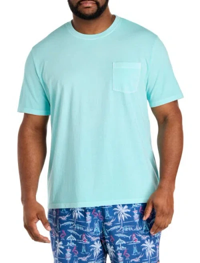Vineyard Vines Big & Tall Surf Pocket T-shirt V2 In Blue
