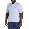 Vineyard Vines Big & Tall Tri-color Bradley Sankaty Performance Polo Shirt