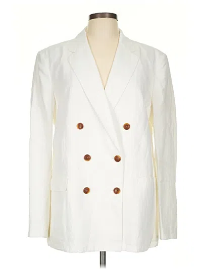 Pre-owned Vineyard Vines Blazer Jacket In White