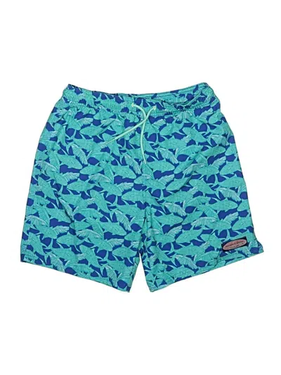 Pre-owned Vineyard Vines Kids' Board Shorts In Blue
