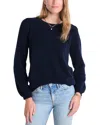 Vineyard Vines Bow Back Sweater In Blue