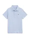 Vineyard Vines Boys' Bradley Striped Polo - Little Kid, Big Kid In Yacht Blue Tejeda