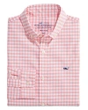 Vineyard Vines Boys' On-the-go Brrr Gingham Button Down Shirt - Little Kid, Big Kid In Cayman