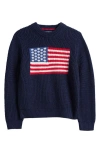 Vineyard Vines Kids' American Flag Sweater In Blue