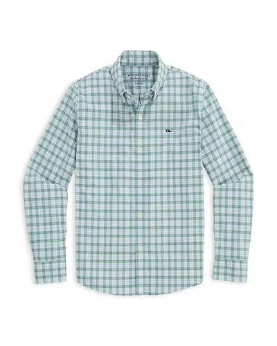 Vineyard Vines Boys' Plaid Button Shirt - Toddler, Little Kid, Big Kid In Blue