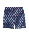 Vineyard Vines Boys' Printed Chappy Swim Trunks - Little Kid, Big Kid In Lobster Stack-nautical Nacy