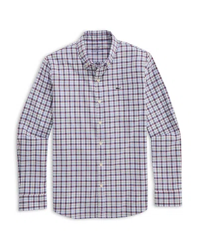 Vineyard Vines Boys' Printed Oxford Shirt - Little Kid, Big Kid In White
