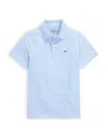 Vineyard Vines Boys' Printed Sankaty Polo - Little Kid In Blue