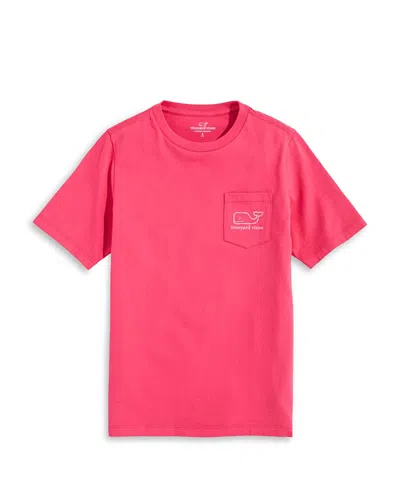 Vineyard Vines Boys' Vintage Whale Pocket Tee - Little Kid, Big Kid In Pink