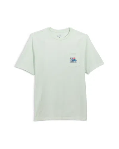 Vineyard Vines Boys' Whale Kart Short Sleeve Tee - Little Kid, Big Kid In White