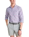 Vineyard Vines Callwood Plaid Featherweight Performance Shirt In Multi