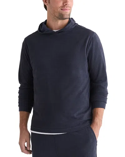 Vineyard Vines Calmwater Hoodie In Blue Blazer