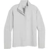 Vineyard Vines Calmwater Quarter Zip Pullover In Gray