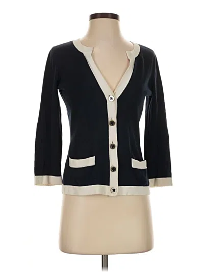 Pre-owned Vineyard Vines Cardigan Sweater In Black