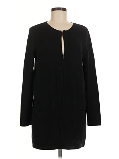 Pre-owned Vineyard Vines Cardigan Sweater In Black