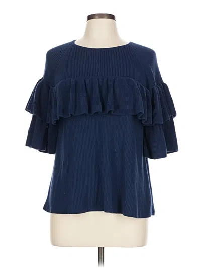 Pre-owned Vineyard Vines Cardigan Sweater In Blue