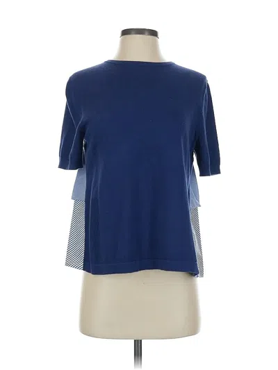 Pre-owned Vineyard Vines Cardigan Sweater In Blue