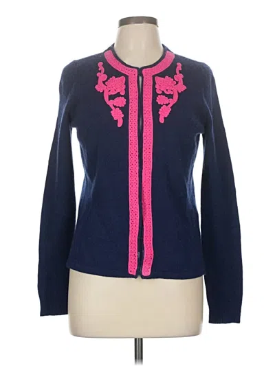 Pre-owned Vineyard Vines Cardigan Sweater In Blue