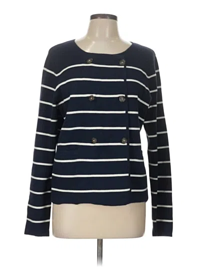 Pre-owned Vineyard Vines Cardigan Sweater In Blue