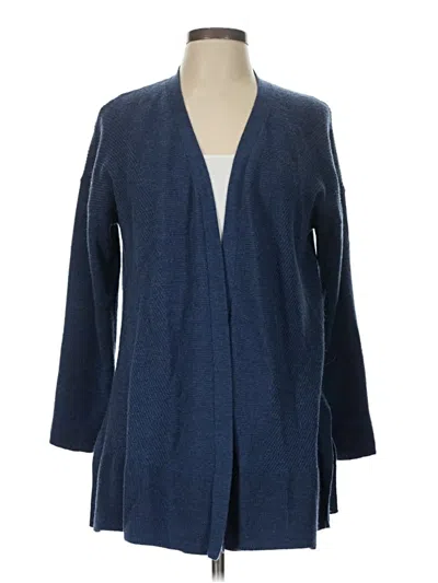 Pre-owned Vineyard Vines Cardigan Sweater In Blue