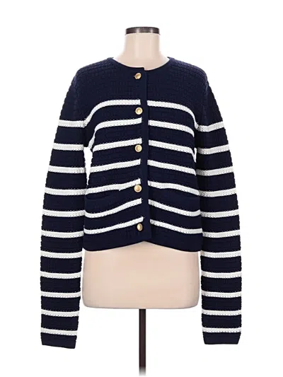 Pre-owned Vineyard Vines Cardigan Sweater In Blue