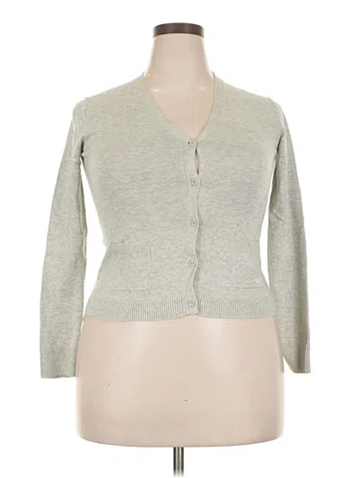 Pre-owned Vineyard Vines Cardigan Sweater In Gray