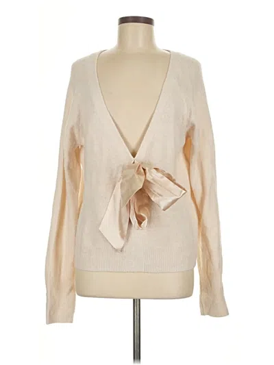 Pre-owned Vineyard Vines Cardigan Sweater In Ivory