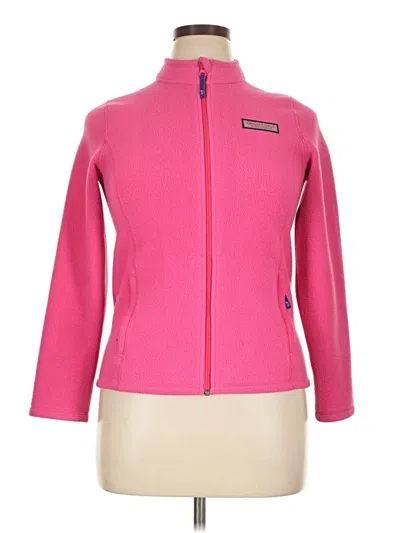 Pre-owned Vineyard Vines Cardigan Sweater In Pink