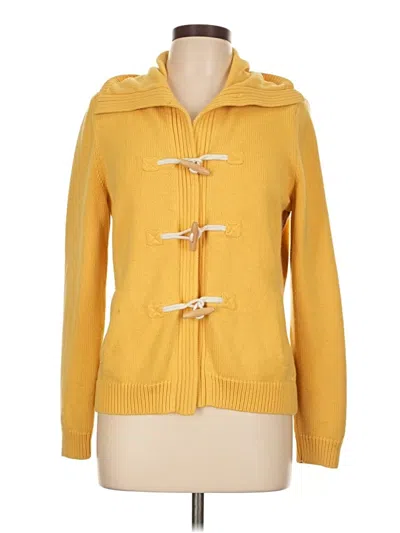 Pre-owned Vineyard Vines Cardigan Sweater In Yellow