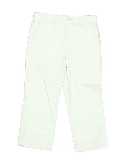 Pre-owned Vineyard Vines Kids' Cargo Pants In White