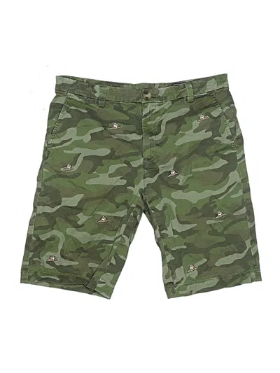 Pre-owned Vineyard Vines Kids' Cargo Shorts In Green