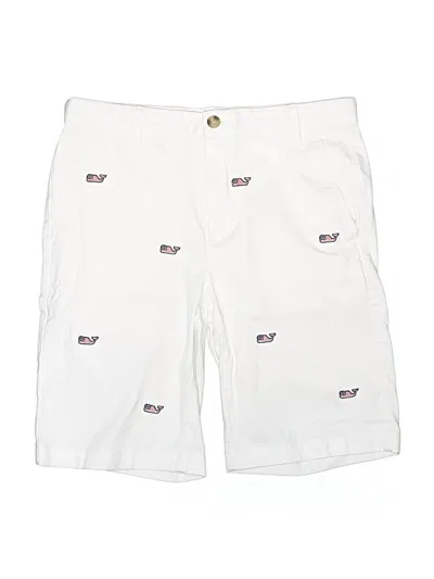 Pre-owned Vineyard Vines Cargo Shorts In White