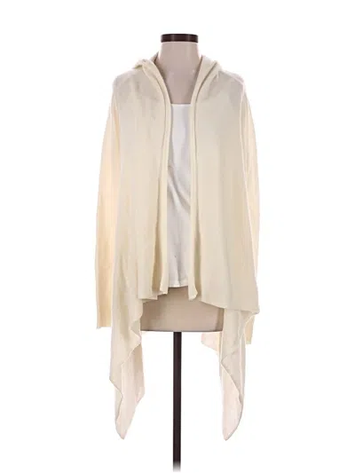 Pre-owned Vineyard Vines Cashmere Cardigan Sweater In Ivory