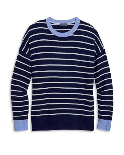 Vineyard Vines Cashmere Crewneck Sweater In Blue