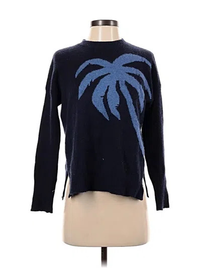 Pre-owned Vineyard Vines Cashmere Pullover Sweater In Blue