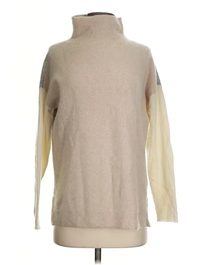 Pre-owned Vineyard Vines Cashmere Pullover Sweater In Brown