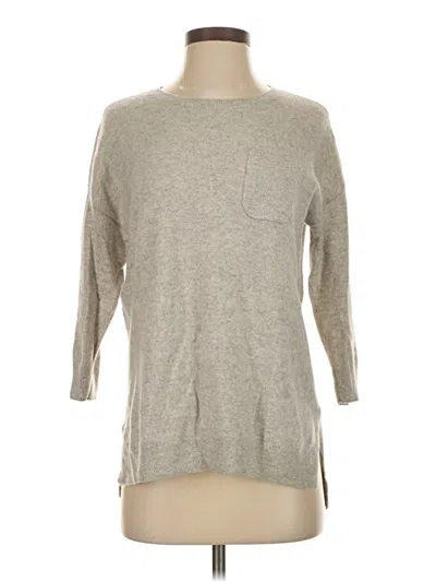 Pre-owned Vineyard Vines Cashmere Pullover Sweater In Gray