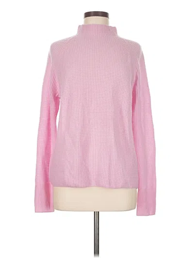 Pre-owned Vineyard Vines Cashmere Pullover Sweater In Pink
