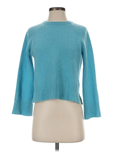 Pre-owned Vineyard Vines Cashmere Pullover Sweater In Teal