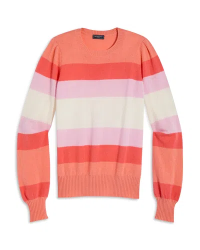 Vineyard Vines Cashmere Striped Sweater In Permission
