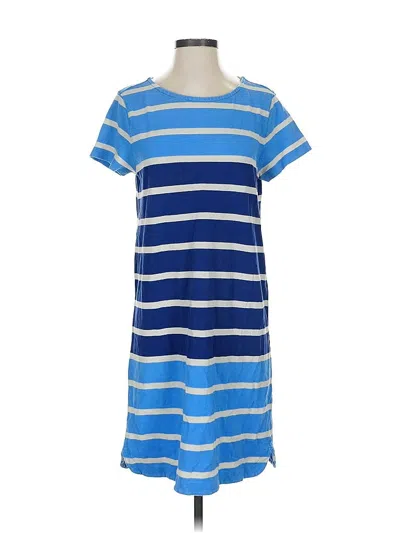 Pre-owned Vineyard Vines Casual Dress In Blue