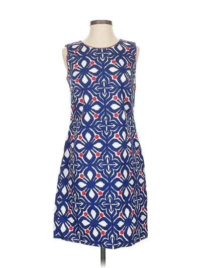 Pre-owned Vineyard Vines Casual Dress In Blue