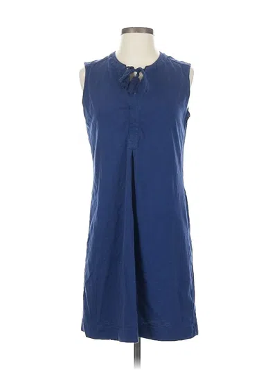 Pre-owned Vineyard Vines Casual Dress In Blue