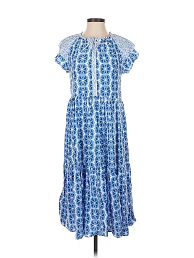 Pre-owned Vineyard Vines Casual Dress In Blue