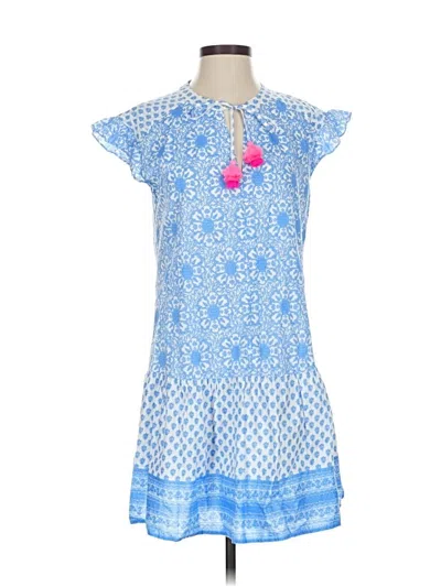 Pre-owned Vineyard Vines Casual Dress In Blue