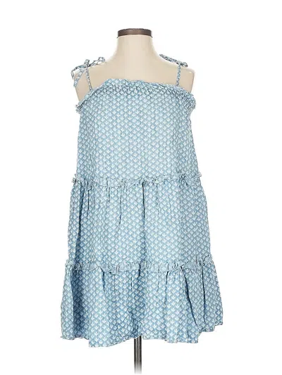 Pre-owned Vineyard Vines Casual Dress In Blue